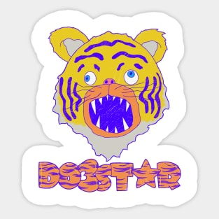 Year of the Meth Tiger Sticker